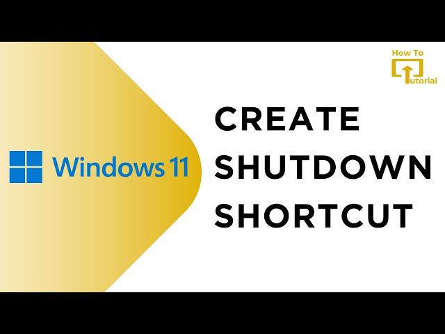 How to Create a Shutdown Shortcut for Windows 11 Step-by-Step Guide 2024