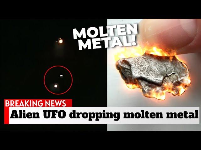 UFO's Are Dripping MOLTEN METAL Plasmoids, Alien UFO Drones, UAP, Creepy TikToks & Scary Videos