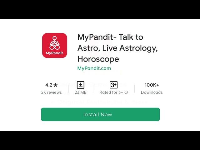 MyPandit App Introduction - Horoscope & Astrology.