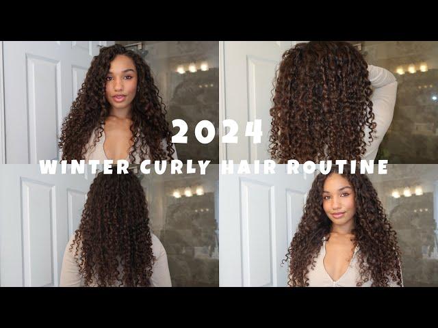 2024 | WINTER CURLY HAIR ROUTINE