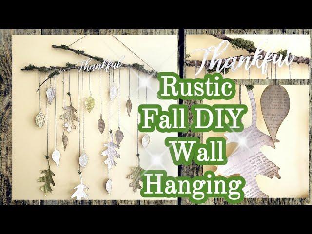 Fall DIY Decor || DIY Wall Hanging || Fall DIY & Decor Challenge