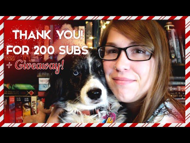 Thank you for 200 Subscribers! + Giveaway