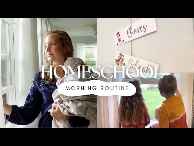 Our 2022 Homeschool Routine For Kindergarten and First Grade