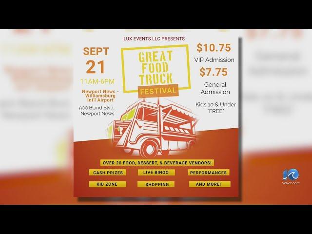 The Great Food Truck Festival returns to Newport News