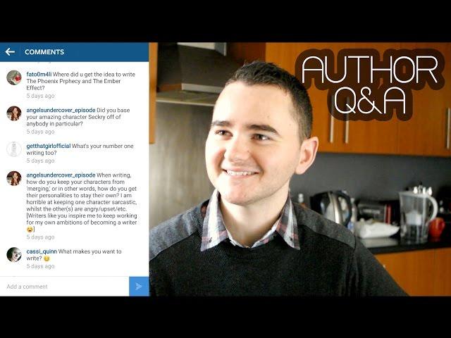 Author Q&A with Joseph Evans!