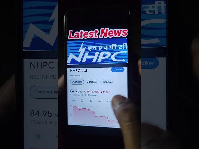 NHPC share latest news NHPC share target price NHPC share news NHPC stock analysis #NHPC #NHPC