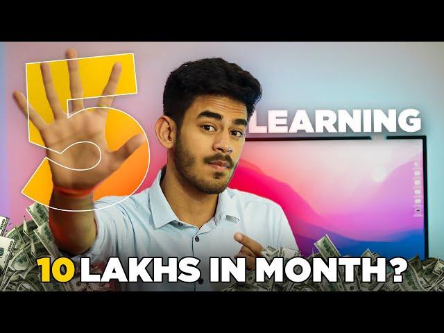  5 Life Lesson By 19 Year Old Millionaire | Aryan Tripathi Adymize