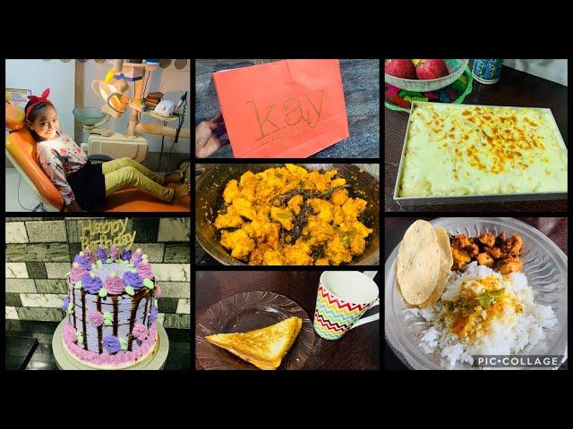 Hus Birthday Vlog/ Black currant Cake/ Chicken ghee roast/ Yas Kitchen