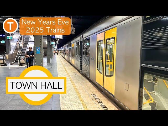 Transport for Sydney Vlog 921: Town Hall Part 5 - New Years Eve Trains 2025