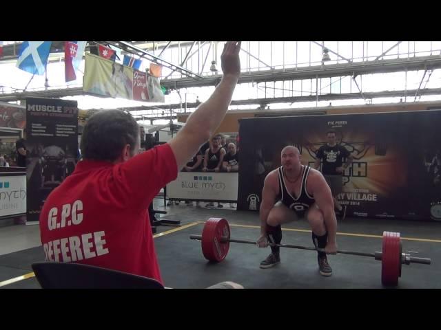 Abaddon Quinn - Deadlift 2 - 295kg @ 124.90kg - 2014 GPC Perth Cup