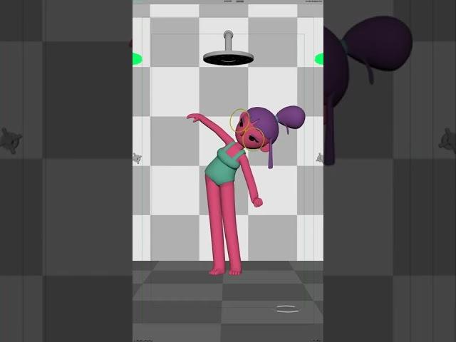 'In Shapes'  Behind the Scenes Animation Playblast 🩱