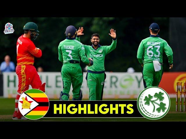 Match Highlights | Zimbabwe v Ireland | T20WC 2022