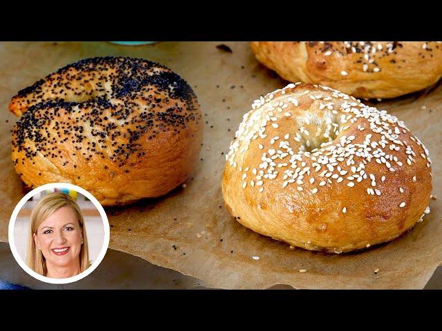 Professional Baker Teaches You How To Make BAGELS!