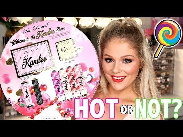 NEW TOO FACED x KANDEE JOHNSON MAKEUP COLLECTION | FULL FACE FIRST IMPRESSIONS