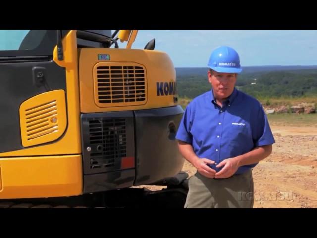 Komatsu crawler excavators | PC 88 MR 8 | The Machinery channel