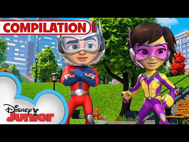 Ant-Man and the Wasp Best Moments!  | Marvel's Spidey and his Amazing Friends | @disneyjr​