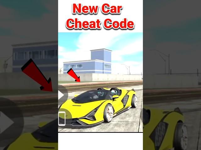 Indian Bike Driving 3D New Lamborghini Sion Car Cheat Codes #shortvideo #viralvideo #gta