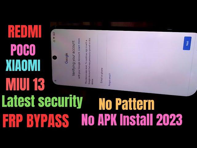 Redmi Note 10 Frp Bypass Miui 13 Without Pc | No Second Space | No Apk Install New Metohd 2023