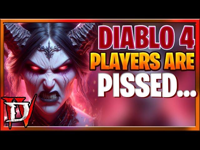 Diablo 4 Players are Pissed... Bad Event, Crashing, Game State, Season 6 Suggestions / Feedback