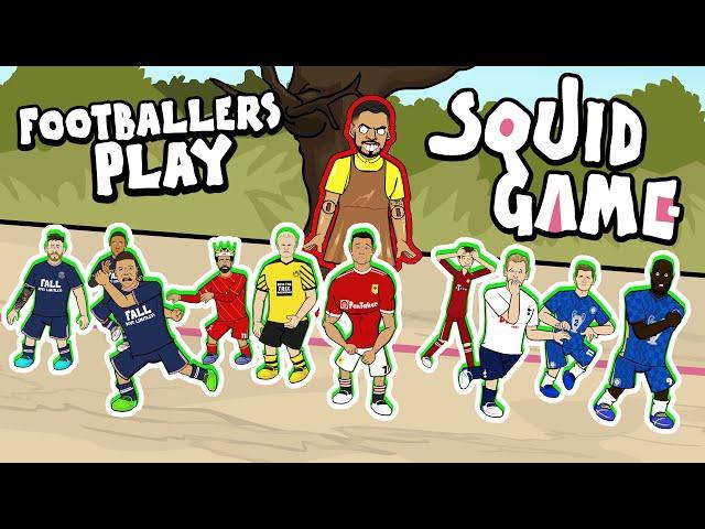 ️Footballers Play SQUID GAME!️ (Feat 33 Footballers! Frontmen 3.6 Red Light Green Light)