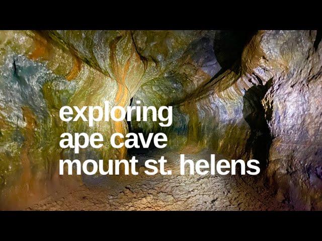 Exploring Caves   Ape Cave   Mount St. Helens