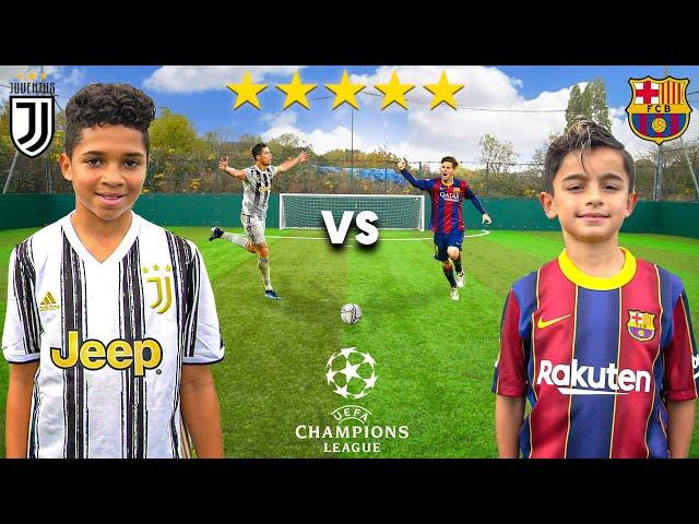 I Challenged KID RONALDO vs KID MESSI