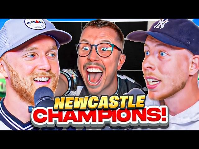 DELUSIONAL NEWCASTLE FAN CELEBRATES WINNING LEAGUE CUP!