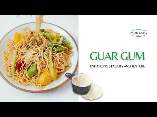 Guar Gum Enhansing Texture and Stability In Food Industry