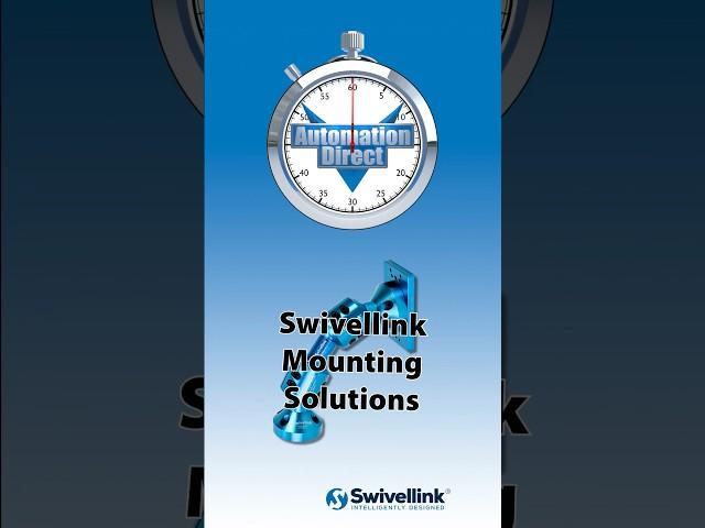 Swivellink Device Mounting Components and Mounting Kits from AutomationDirect