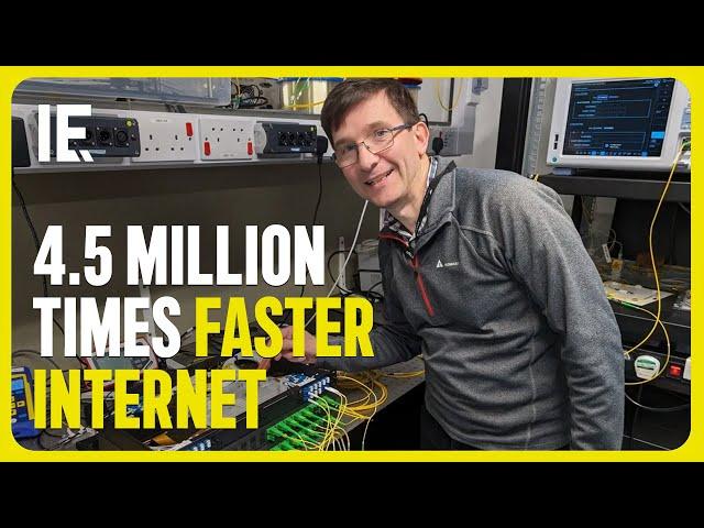 Internet Speeds Get 4.5 Million Times Faster