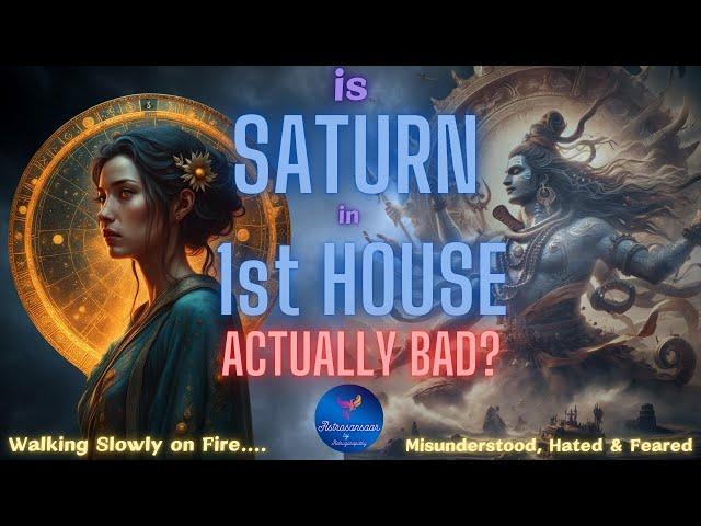 DISCOVER Saturn in All 12 Houses - Saturn in 1st House Placement Astrology|Saturn in Ascendant Lagna