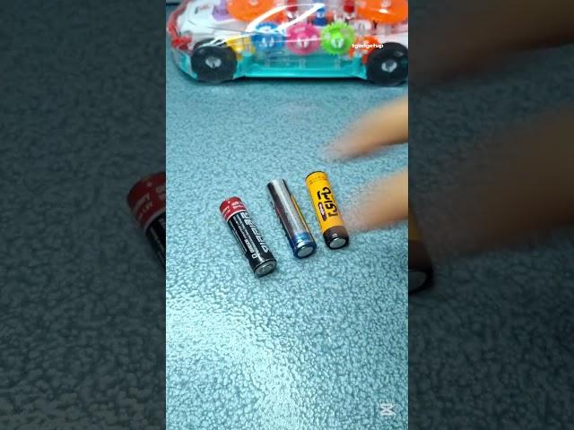 Watch till the end! Checking AA battery life with a digital tester #AAbattery #batterytest