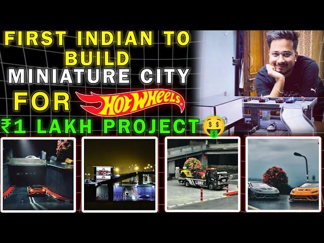 100+ Hours to Build the Best HOTWHEELS DIORAMA of India️‍