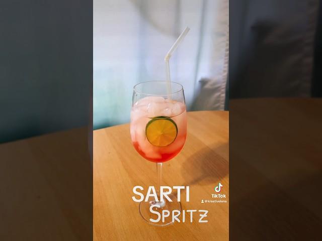 SARTI Spritz Recipe  Summer cocktail