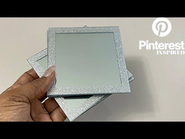 Grab These DOLLAR TREE Mirrors To Recreate This AMAZING Pinterest-Inspired DIY!!!