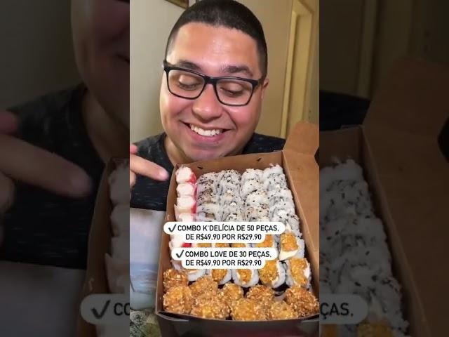 Uma das melhores comidas japonesas que já provamos