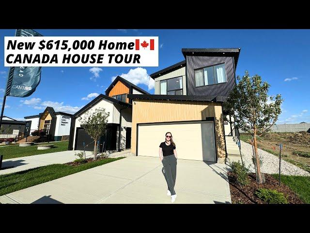 What $615,000 Can Buy You in Edmonton, Alberta| New Home Tour| Amazing Home Decor