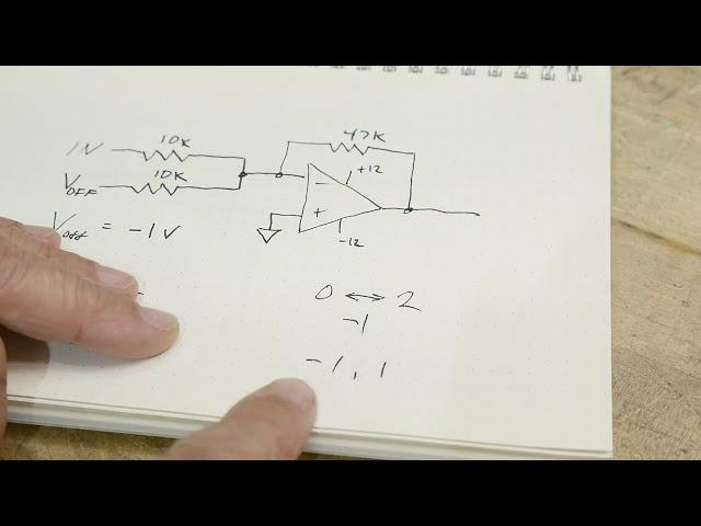 #1132 Using offset voltages and op-amps