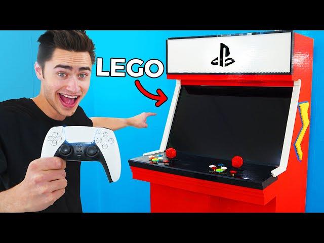 Turning my PS5 into a LEGO Arcade Machine!!