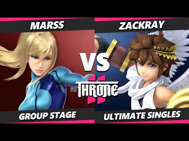 The Throne 2 - zackray (Pit, Dark Pit) Vs. Marss (ZSS) Smash Ultimate - SSBU