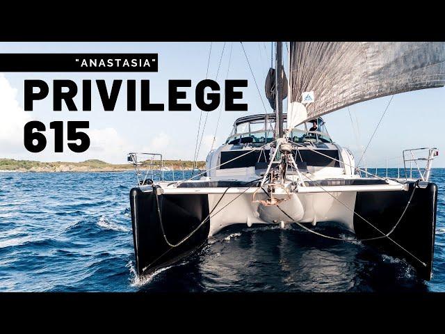 Privilege 615 Luxury Bluewater Catamaran Walkthrough