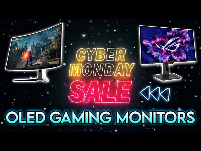 BEST Cyber Monday OLED Gaming Monitor DEALS