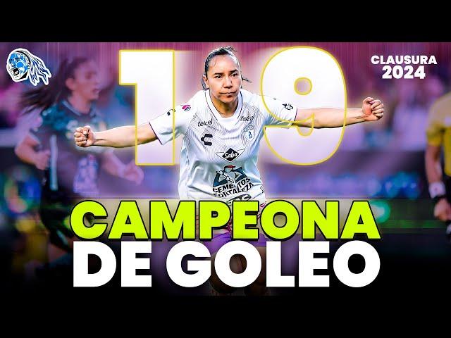 Así fueron TODOS los GOLES de CHARLYN CORRAL  BICAMPEONA de Goleo - CLAUSURA 2024