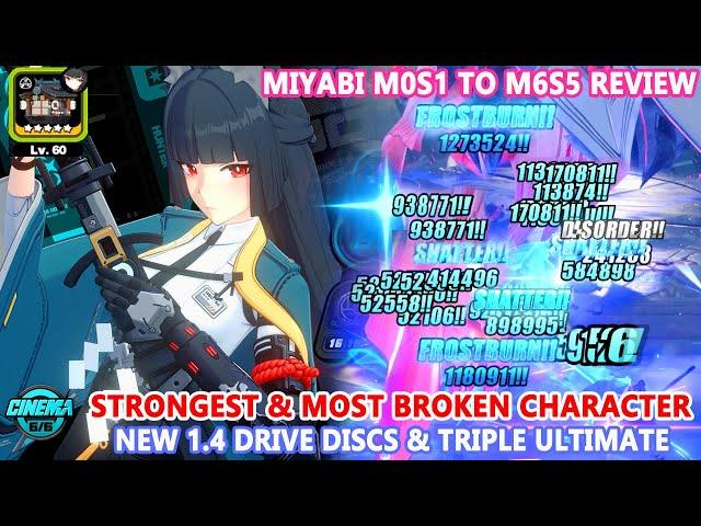 Miyabi M0S1 to M6S5 Review : Strongest & Most Broken Character | ZZZ Creator Experience Server