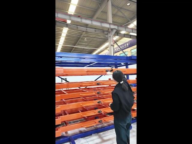 Roll out sheet metal rack #Steelplate#Sheetmetal#Warehousingequipment#Sheetmetalshelving