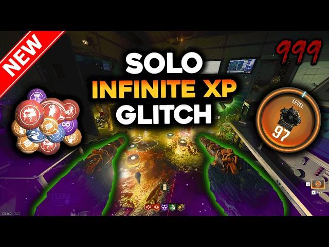 *NEW* SOLO UNLIMITED XP GLITCH in Black Ops 6 GOBBLEGUMS/XP/CAMOS - BO6 ZOMBIES GLITCH