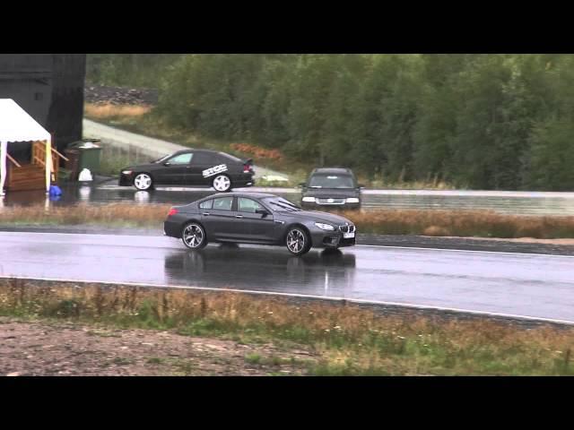 Rain +BMW M6 Gran Coupe and DSC off on track = fun!