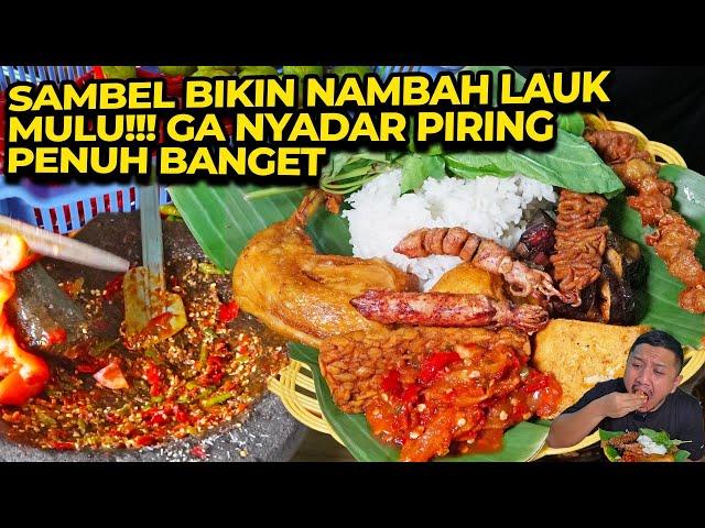 BIKIN PIRING PENUH!! SAMBEL DADAK SEGER GA NYADAR UDAH MAKAN LAUK BUAT SEKELUARGA!!