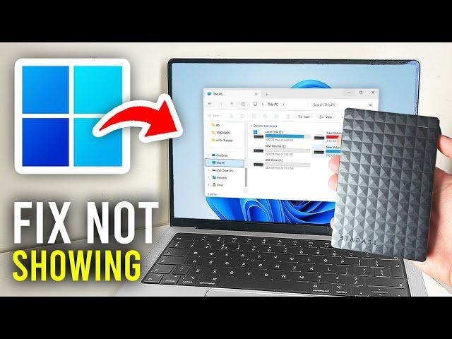 Fix External Hard Drive Not Showing Up In Windows 11 & 10 - Full Guide