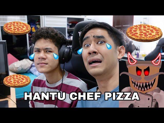 HANTU CHEF PIZZA MENYERAMKAN  ESCAPE PAPA PIZZA ROBLOX 